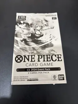 ONE PIECE Card CS 2024 SEALED Event Pack English 2 Cards - Serial Luffy Chase - Image 1