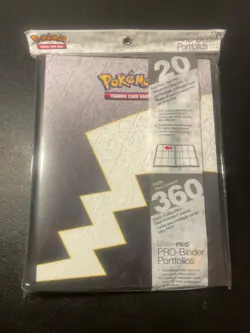 ULTRA PRO Pokemon 9 pocket CELEBRATIONS 'PRO' album Binder-Holds 180-360cards - Image 1