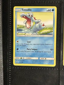 Totodile Croconaw Feraligatr Starter Evolution Line 3 Card Set Dragon Majesty Lp - Image 2