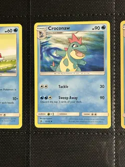 Totodile Croconaw Feraligatr Starter Evolution Line 3 Card Set Dragon Majesty Lp - Image 3