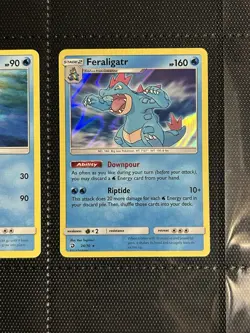 Totodile Croconaw Feraligatr Starter Evolution Line 3 Card Set Dragon Majesty Lp - Image 4