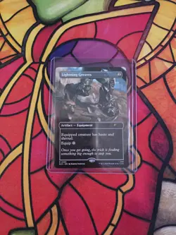 Lightning Greaves (2465) Secret Lair Drop Regular Fallout MTG NM - Image 3