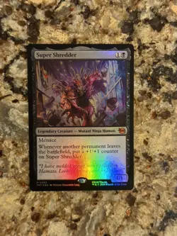 Super Shredder Foil - M0083 - Teenage Mutant Ninja Turtles - MTG - NM - Image 1