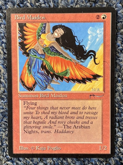 1993 MTG "Bird Maiden" !!Lightly Played!! (37/92) Arabian Nights~FREE SHIPPING - Image 1