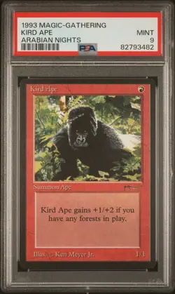 Kird Ape - Arabian Nights - MTG - Mint - PSA 9. More MTG in Store - Image 1