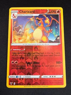 Charizard 025/185 - Pokemon TCG Vivid Voltage (2020) - NM - Reverse Holo - Image 1