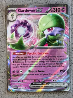 Gardevoir ex 029/091 Paldean Fates Ultra Rare Pokemon TCG Near Mint NM - Image 1
