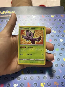Pokemon TCG Shining Celebi SM79 SM Black Star Promo - Image 1