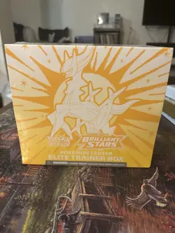 Pokemon Sword & Shield Brilliant Stars Pokemon Center Elite Trainer Box Sealed 820650850066 - Image 1