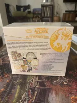Pokemon Sword & Shield Brilliant Stars Pokemon Center Elite Trainer Box Sealed 820650850066 - Image 2
