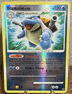 Blastoise 2/132 Pokemon Secret Wonders (Reverse Holo) - MP - Image 1