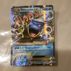 Pokemon M Blastoise EX Full Art Ultra Rare Holo 18/83 Generations 220HP 180 - Image 1