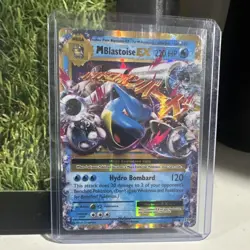 Pokemon M Blastoise EX 22/108 Evolutions Ultra Rare Holo Mega 220 HP - Image 1