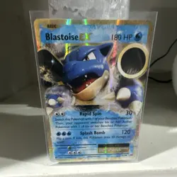 Pokemon Blastoise EX 21/108 Evolutions Ultra Rare Holo Basic 180 HP - Image 1