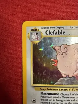 Clefable 1/64 Jungle Unlimited Holo Rare WotC 1999 Pokemon TCG (Very Good Cond) - Image 5