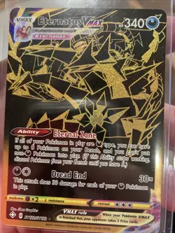 Eternatus VMAX Gold Shiny Holo Rare Shining Fates Pokemon SV122/SV122 NM/M - Image 1
