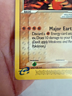 Groudon EX #002 - Black Star Promo - Pokemon TCG - SEE PHOTOS - Image 5