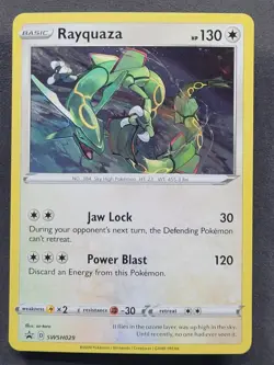 Rayquaza SWSH029 Sword & Shield Promo Pokemon TCG - Image 1
