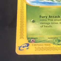 Pokemon TCG Weedle Skyridge 114/144 Regular Near Mint Condition Rare Mp - Image 2