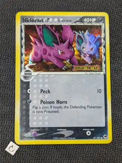 Nidoran 57/101 - ex Dragon Frontiers Stamped Reverse Holo Pokemon TCG LP- - Image 1