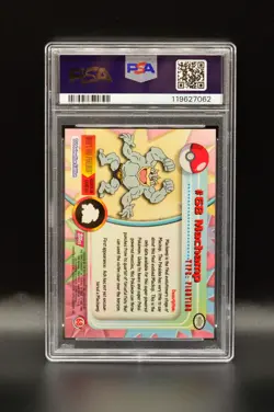 Machamp PSA 9 Topps 1999 Pokemon TV #68 MINT Animation Edition Newly Graded - Image 2