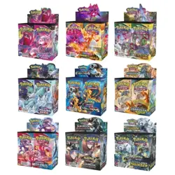 360PCS Pokemon Card Bundle 36 Booster Packs 151 Prismatic Evolutions Set - Image 1