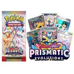 360PCS Pokemon Card Bundle 36 Booster Packs 151 Prismatic Evolutions Set - Image 3