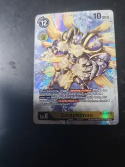 Digimon Card BT1-063 Seraphimon - Image 3