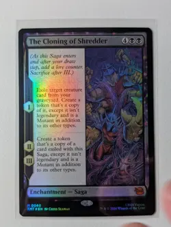 The Cloning of Shredder Teenage Mutant Ninja Turtles MTG Foil 0060 - Image 1