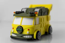 Party Wagon Commander Deck Box - Turtle Van with Dice Compartment - Image 2