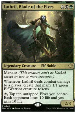 Foundations #242 Lathril, Blade of the Elves - Image 1