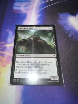 Mtg Singles - Relentless Rats - Masters 25 - Common - LP - Image 1
