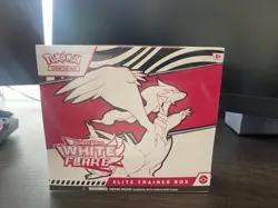 Pokemon White Flare ETB Elite Trainer Box (New/Sealed)(Corner Ding) - Image 1