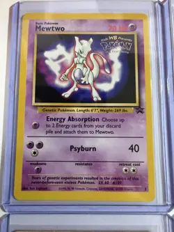 WB Presents POKEMON The First Movie BLACK STAR PROMO SET of 4 cards 1999 NM/M - Image 2