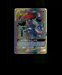 Fan-Art READ DESCRIPTION BELOW HOLO Greninja Card Zoroark Pokemon Card p3 - Image 1