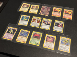 Pokemon TCG WOTC Vintage Bundle - Various Cards, Various Conditions - 14 Cards - Image 1