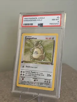Pokemon TCG Kangaskhan Jungle 5/64 Holo Unlimited Holo Rare - Image 1