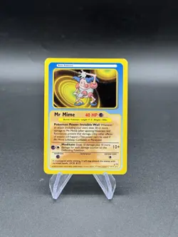 Mr Mime Banned Pokemon Funskool Vintage 2004 Nintendo Creatures India g05 - Image 1