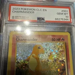 Pokemon TCG Classic Collection CLC 2023 #001/034 Charmander PSA 10 - Image 3