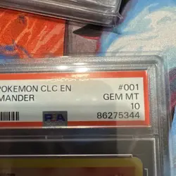 Pokemon TCG Classic Collection CLC 2023 #001/034 Charmander PSA 10 - Image 4