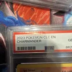 Pokemon TCG Classic Collection CLC 2023 #001/034 Charmander PSA 10 - Image 5