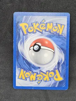 POLITOED 2001 POKEMON TCG NEO DISCOVERY RARE HOLO 8/75 POOR CONDITION WOTC DMG - Image 2