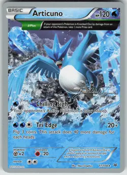 Pokemon Articuno - 2015 (Jacob Van Wagner) 17/108 World Championship Rare NM - Image 1