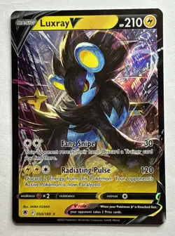 Luxray V 050/189 NM+ Ultra Rare - Astral Radiance - Pokemon TCG 2022 - Image 1