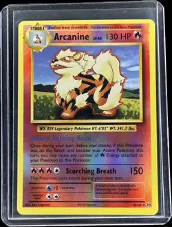 Arcanine 18/108 Reverse Holo Rare XY Evolutions 2016 Pokemon TCG Near Mint NM - Image 1