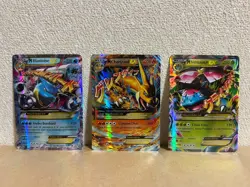 [Collection] Starter Pokemon M Blastoise EX, M Charizard EX, M Venusaur EX - Image 1