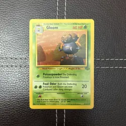 Pokemon TCG - Gloom - 37/64 - Jungle - LP Unlimited Uncommon (1999) - Image 1