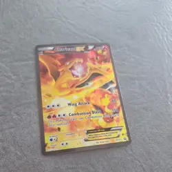 Pokemon Charizard EX LP XY121 XY Full Art Promo Holo - Image 1