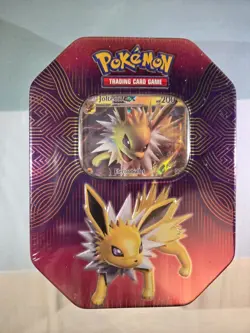 Pokemon Elemental Power Tin Jolteon 4 Packs (Sun & Moon) SEALED - Image 1