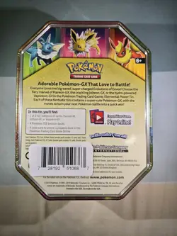 Pokemon Elemental Power Tin Jolteon 4 Packs (Sun & Moon) SEALED - Image 3